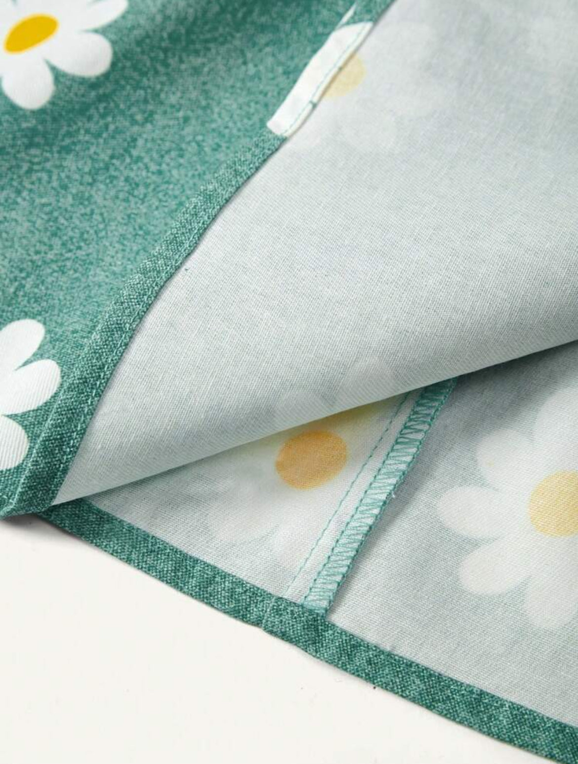 Cozy Pixies Baby Girl Chrysanthemum Digital Printed Ruffle Hem Long Sleeve Dress