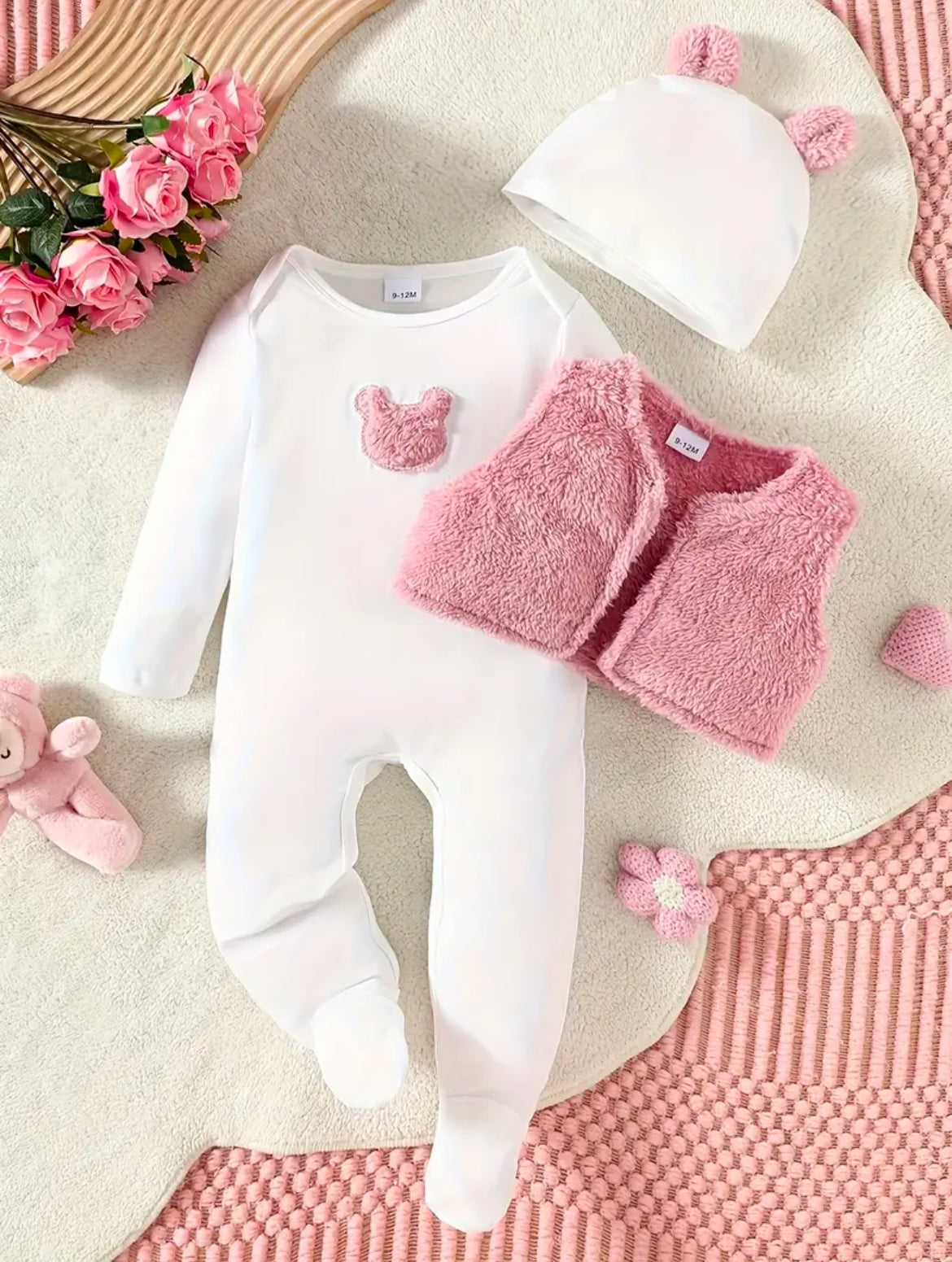 Baby Girl Long Sleeve Romper