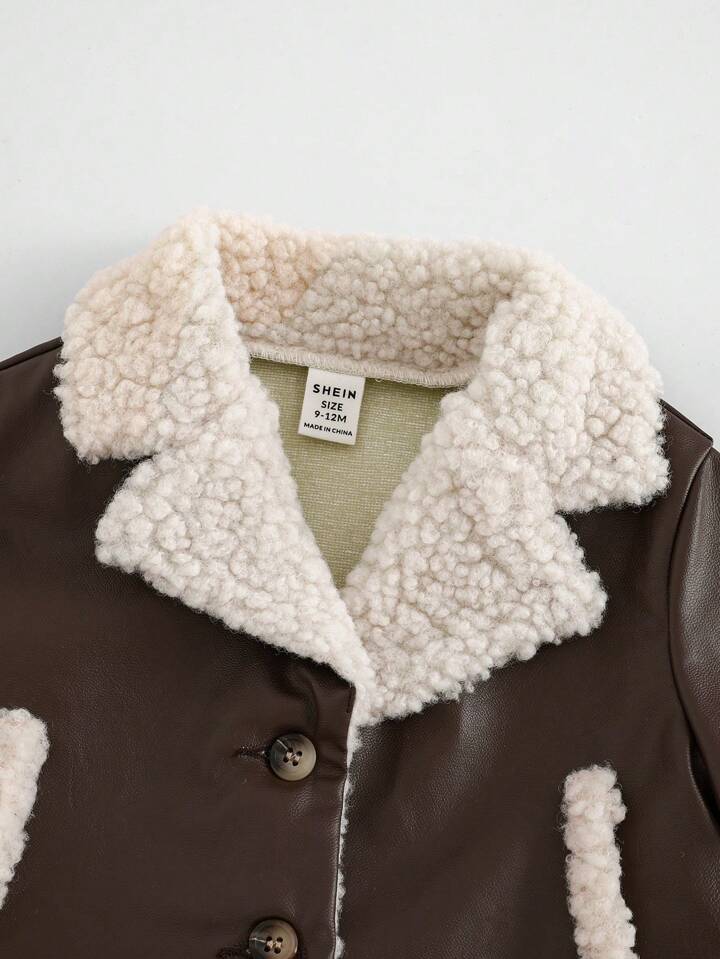 Thermal Lined Long Sleeve Lapel Jacket Only