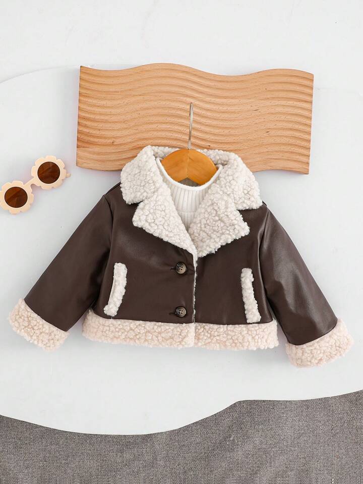 Thermal Lined Long Sleeve Lapel Jacket Only