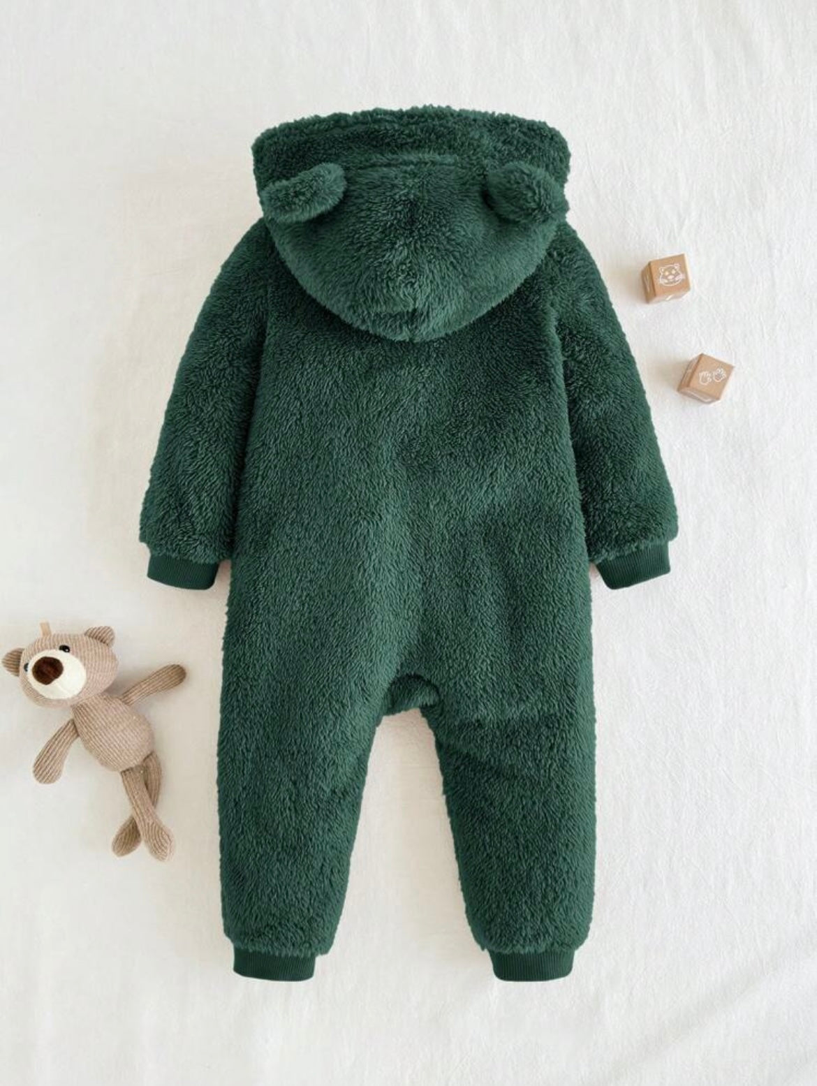 Baby Girl/ Boy Hooded Jumpsuit