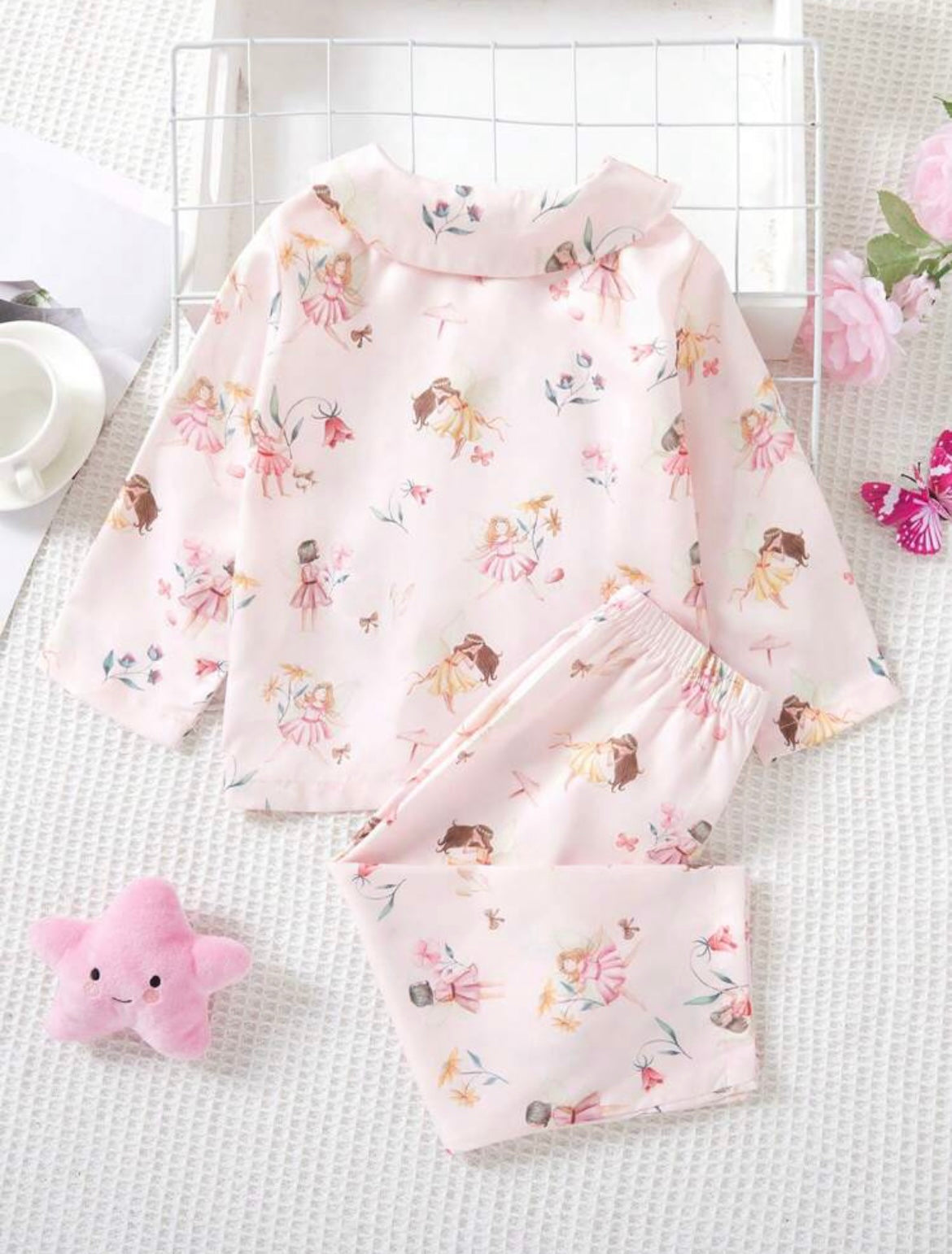 Baby Girl’s Floral Pajama Set