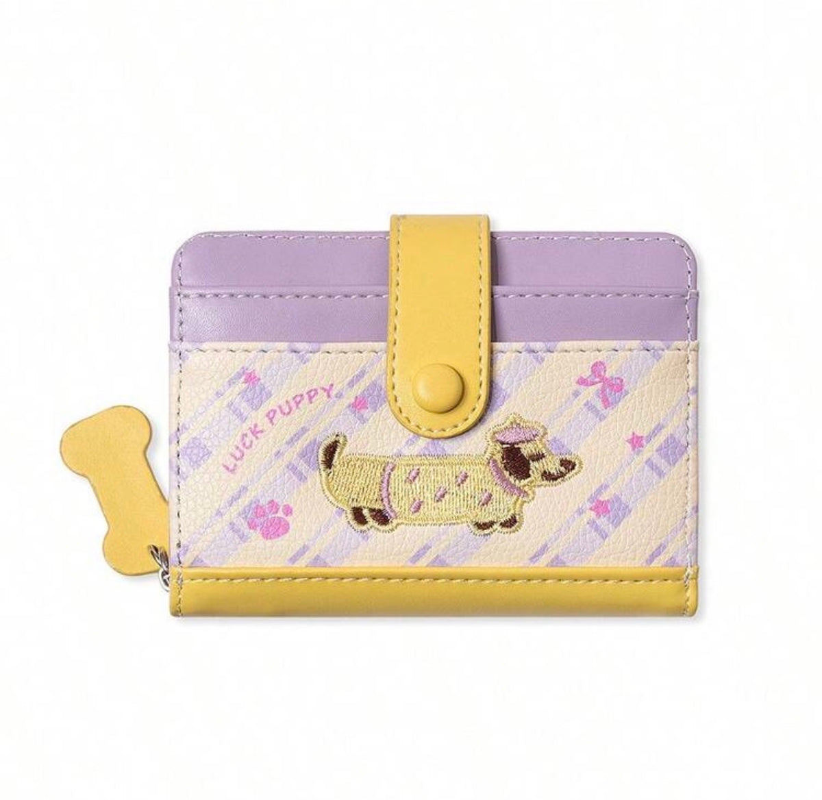 Trends Sausage Dog Design Wallet, Fashionable Card Holder, Portable Wallet.( Delivery by 15th October)