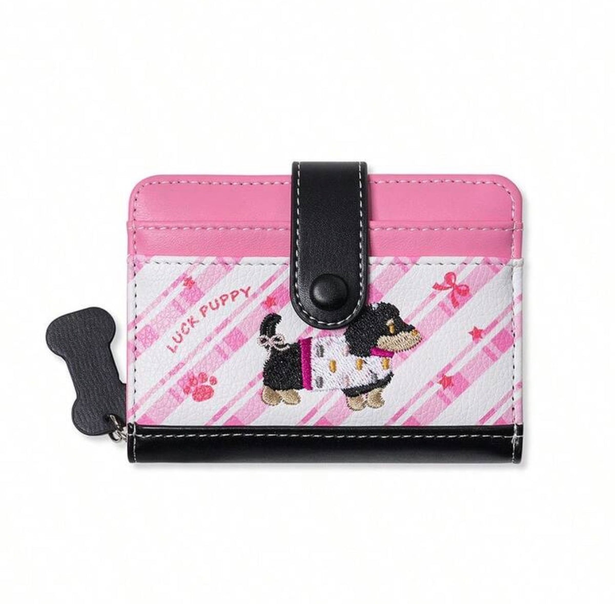 Trends Sausage Dog Design Wallet, Fashionable Card Holder, Portable Wallet.( Delivery by 15th October)