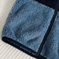 Trends Baby Boy Autumn/Winter Cute Versatile Fuzzy Colorblock Stand Collar Jacket.