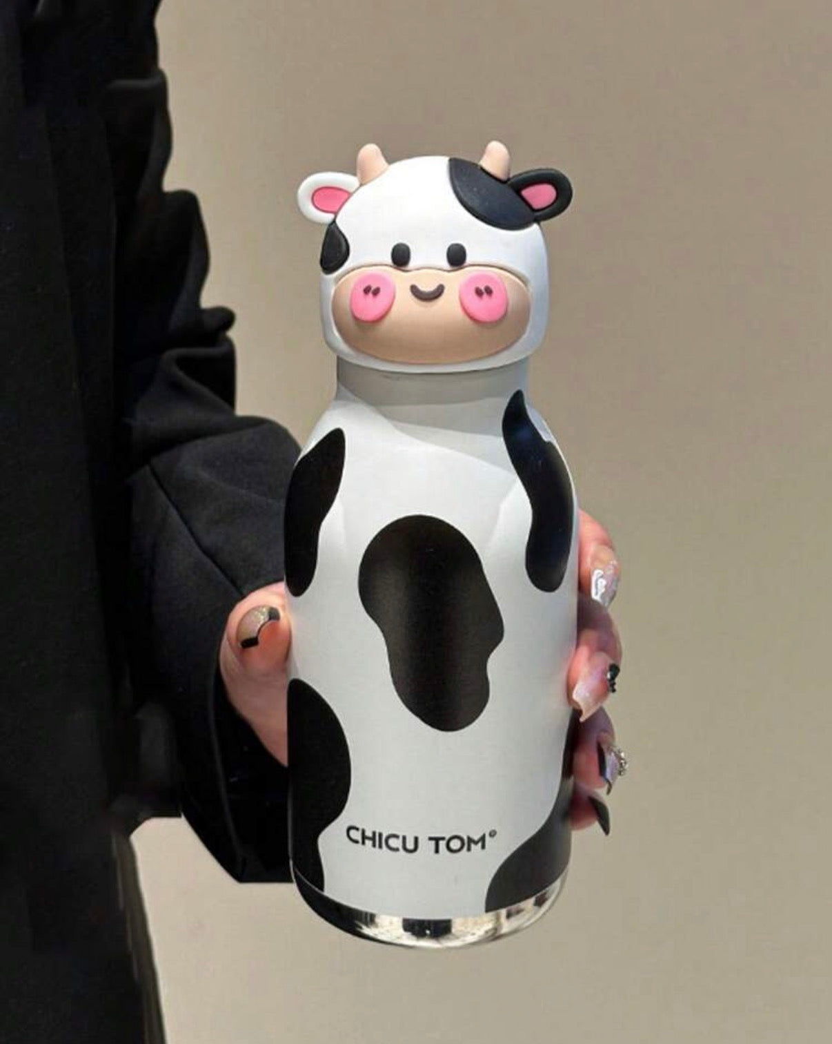 High-End Animal Series Stainless Steel Vacuum Insulated Water Bottle, 16.23oz Large Capacity Tumbler With Straw.            (Delivery by 1st July)