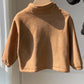 Baby Boys Suede Thermal Lined Stand Collar Zip Up Jacket.