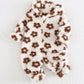 Baby Boy/Girl Leopard Hoodie Jumpsuit