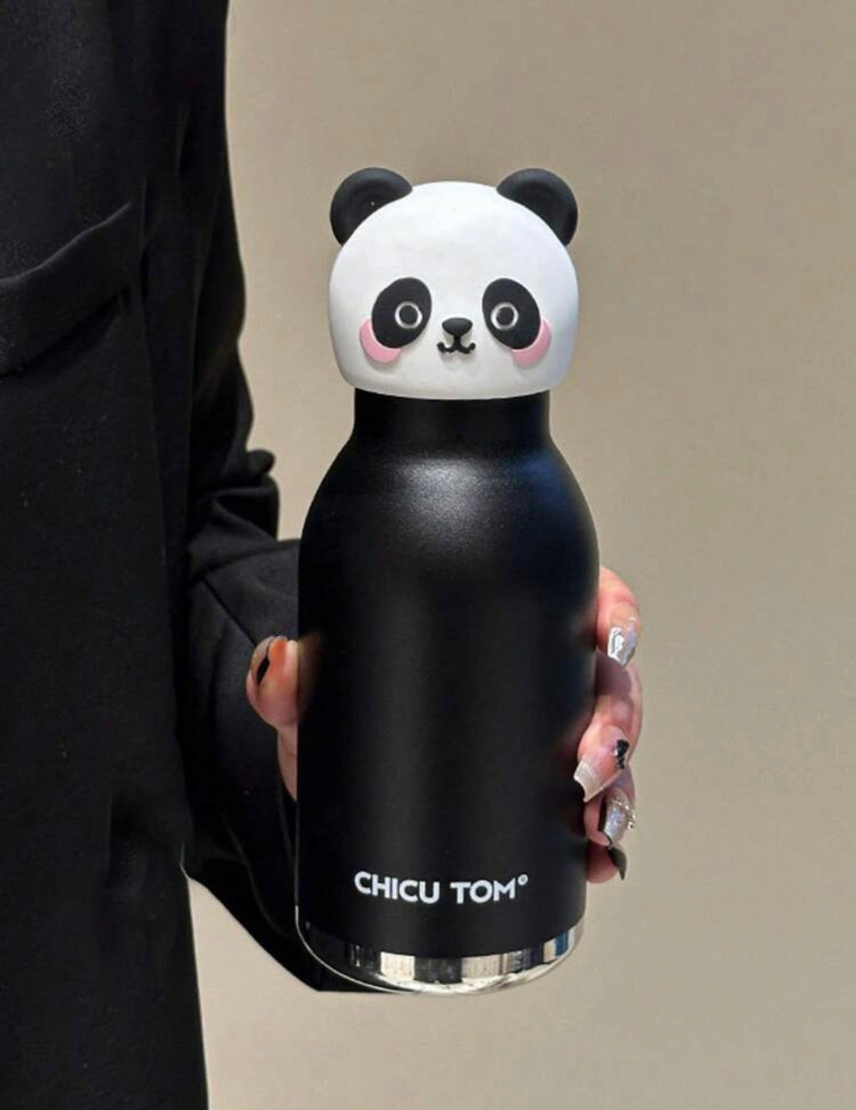 High-End Animal Series Stainless Steel Vacuum Insulated Water Bottle, 16.23oz Large Capacity Tumbler With Straw.            (Delivery by 1st July)