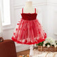 Baby Girl Mesh Splicing Sleeveless Dress