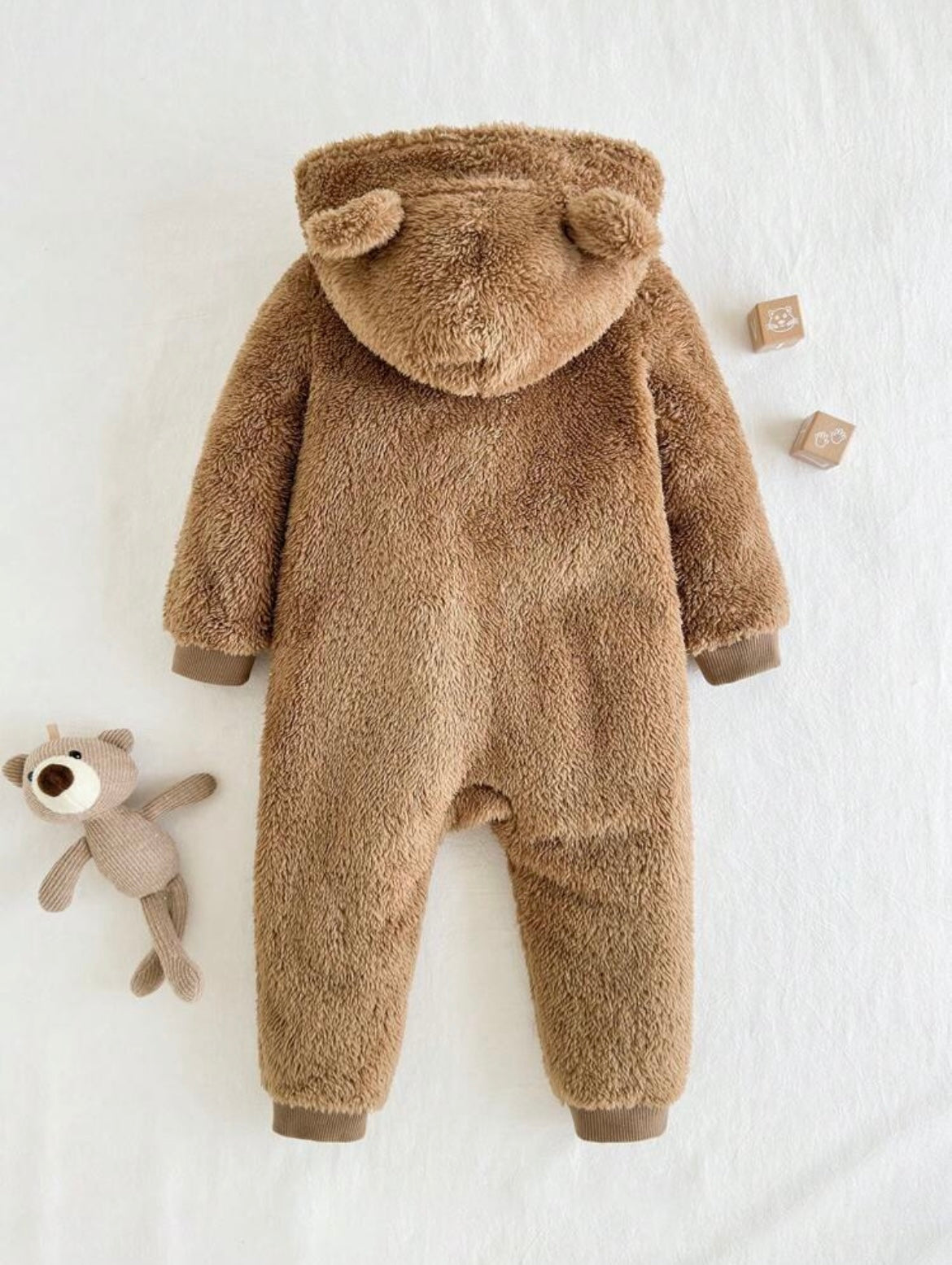 Baby Girl/ Boy Hooded Jumpsuit