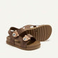Cute Bear Decor Soft Bottom Lightweight Casual Sandals For Baby Boys, Summer