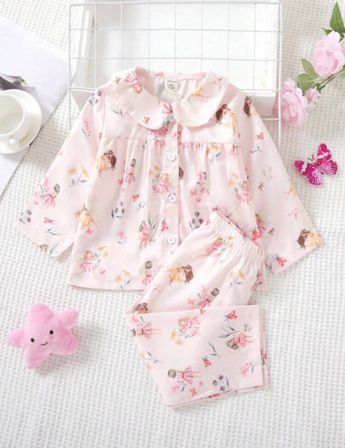 Baby Girl’s Floral Pajama Set