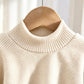 Casual T-Shirt Set, High Neck , Long Sleeve T-Shirt Top Paired With Leg Opening Flared Pants