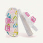 Transparent Love Cute Girl Soft Sole Princess Style Baby Children Flat Sandals.