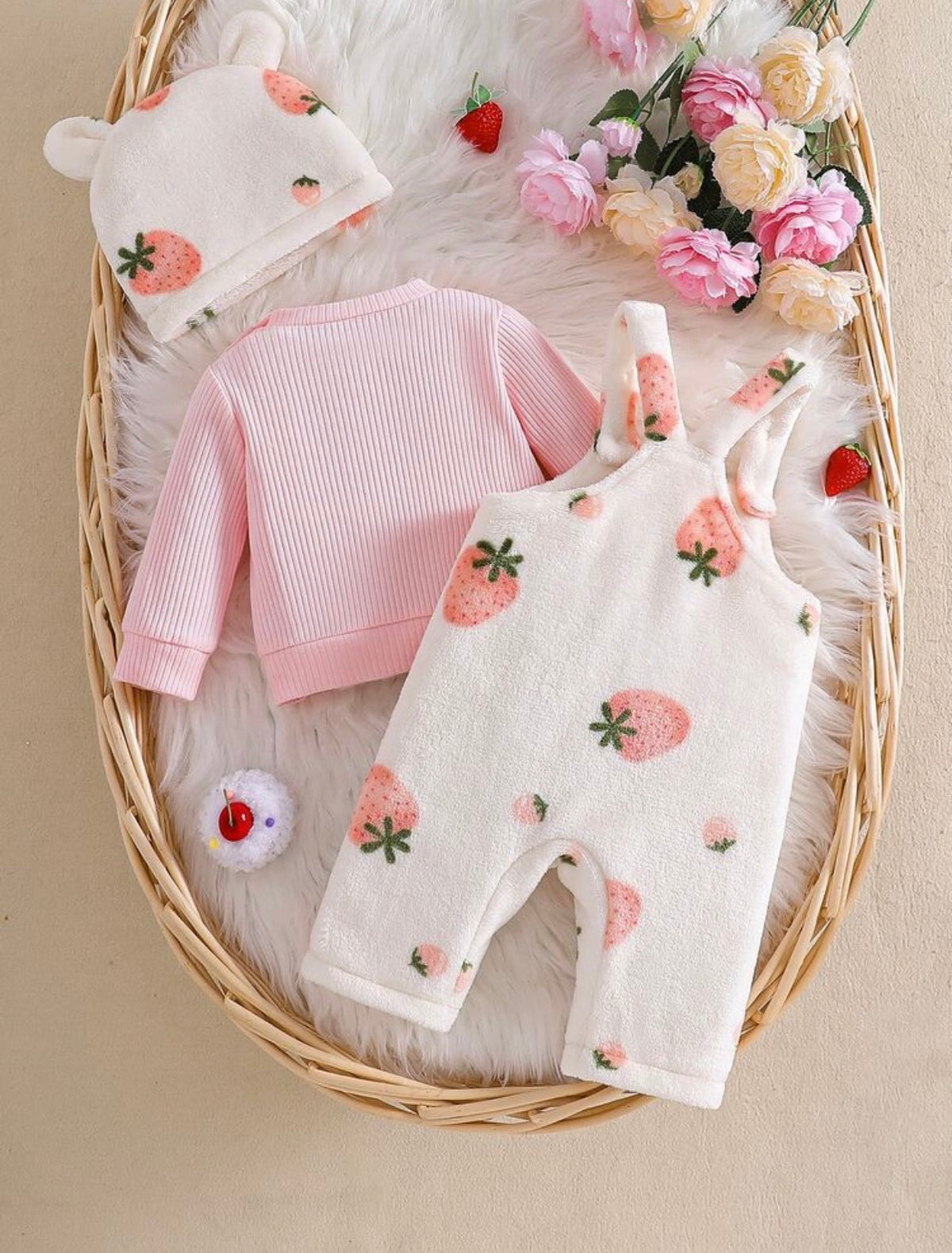 Newborn 3 Pc Baby Set