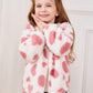 Trends Cozy Pixies Heart Pattern 3D Ear Hooded Jacket For Young Girl, In Fall/Winter