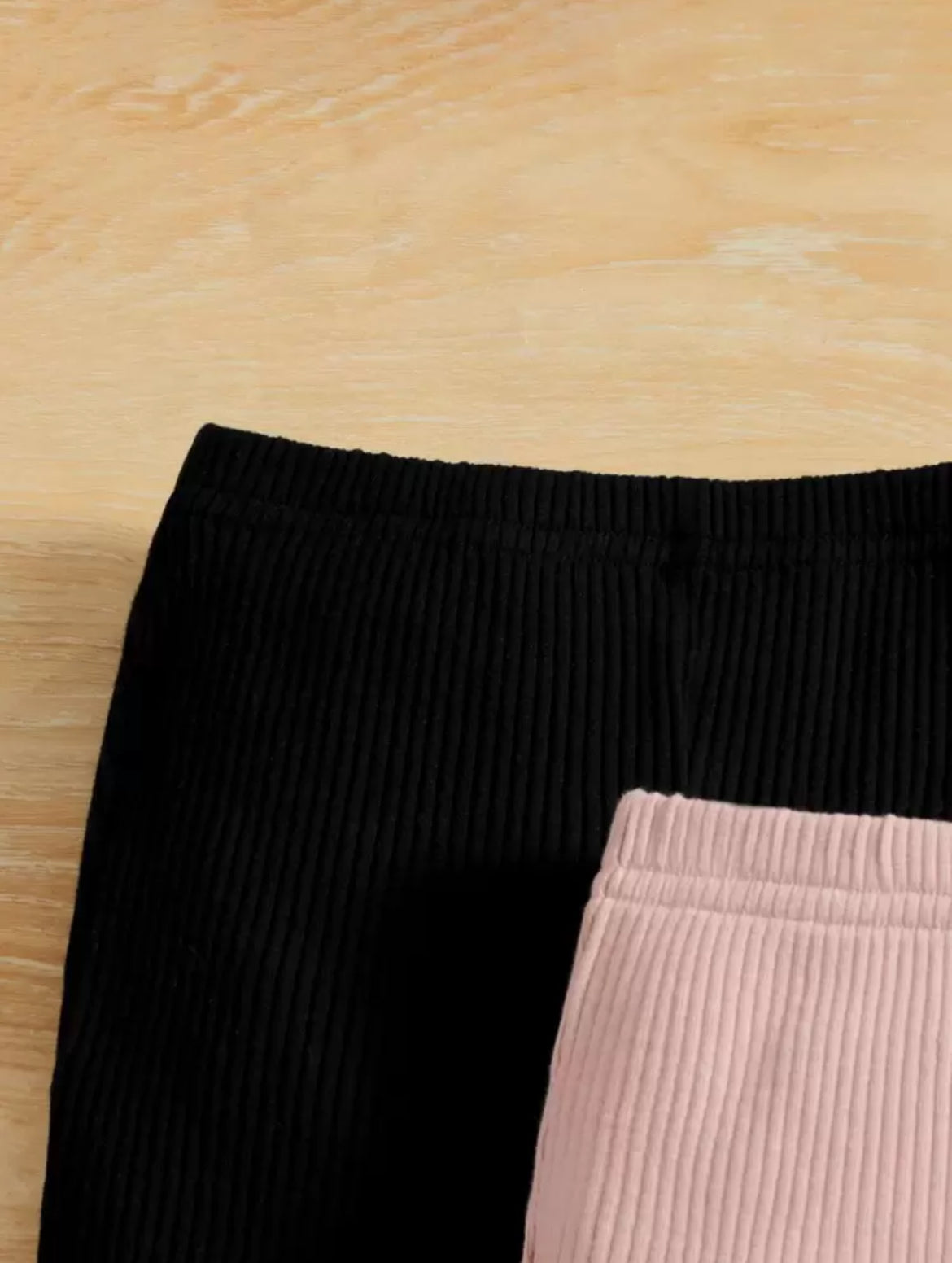 Girl Lettuce Trim Flare Pants