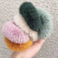 1 Pc Random Color Girls Plush Hair Tie