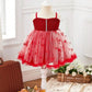 Baby Girl Mesh Splicing Sleeveless Dress