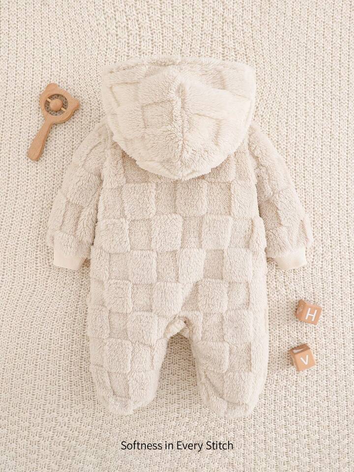 Baby Hooded Jumpsuit Romper