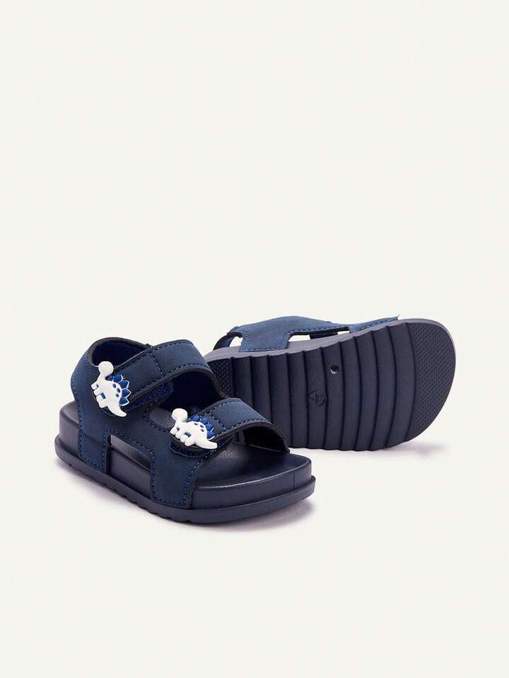 Dinosaur Fun Cute Children's Leisure Soft Sole Light Double Match Boys Flat Sandals