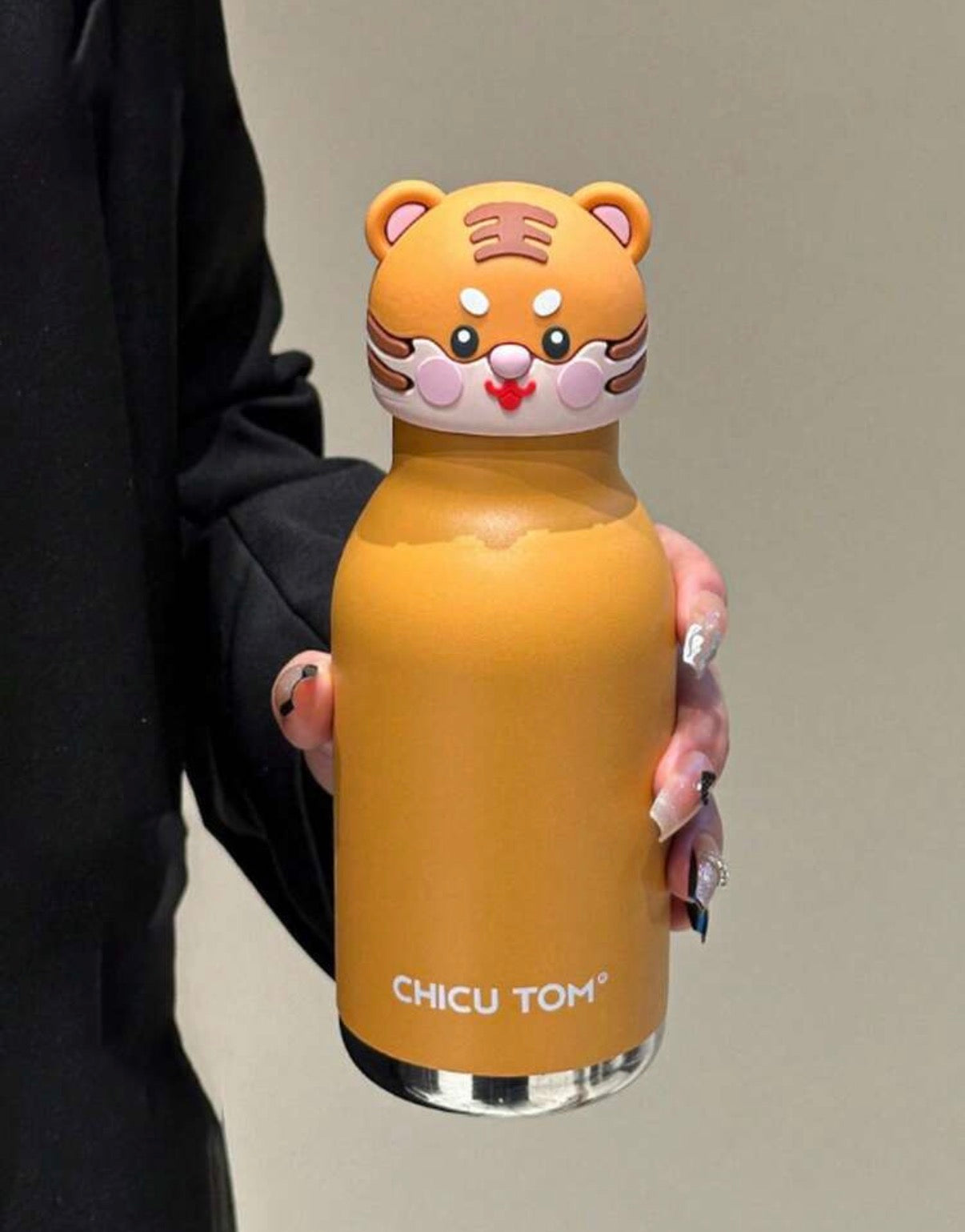 High-End Animal Series Stainless Steel Vacuum Insulated Water Bottle, 16.23oz Large Capacity Tumbler With Straw.            (Delivery by 1st July)