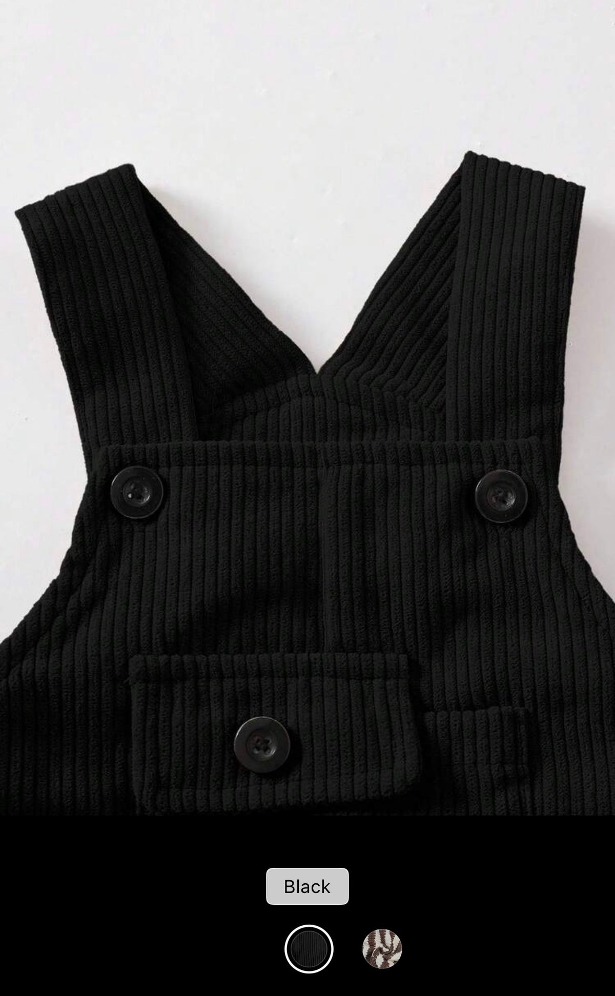 2pcs Baby Boy Black And White Striped Outfit.