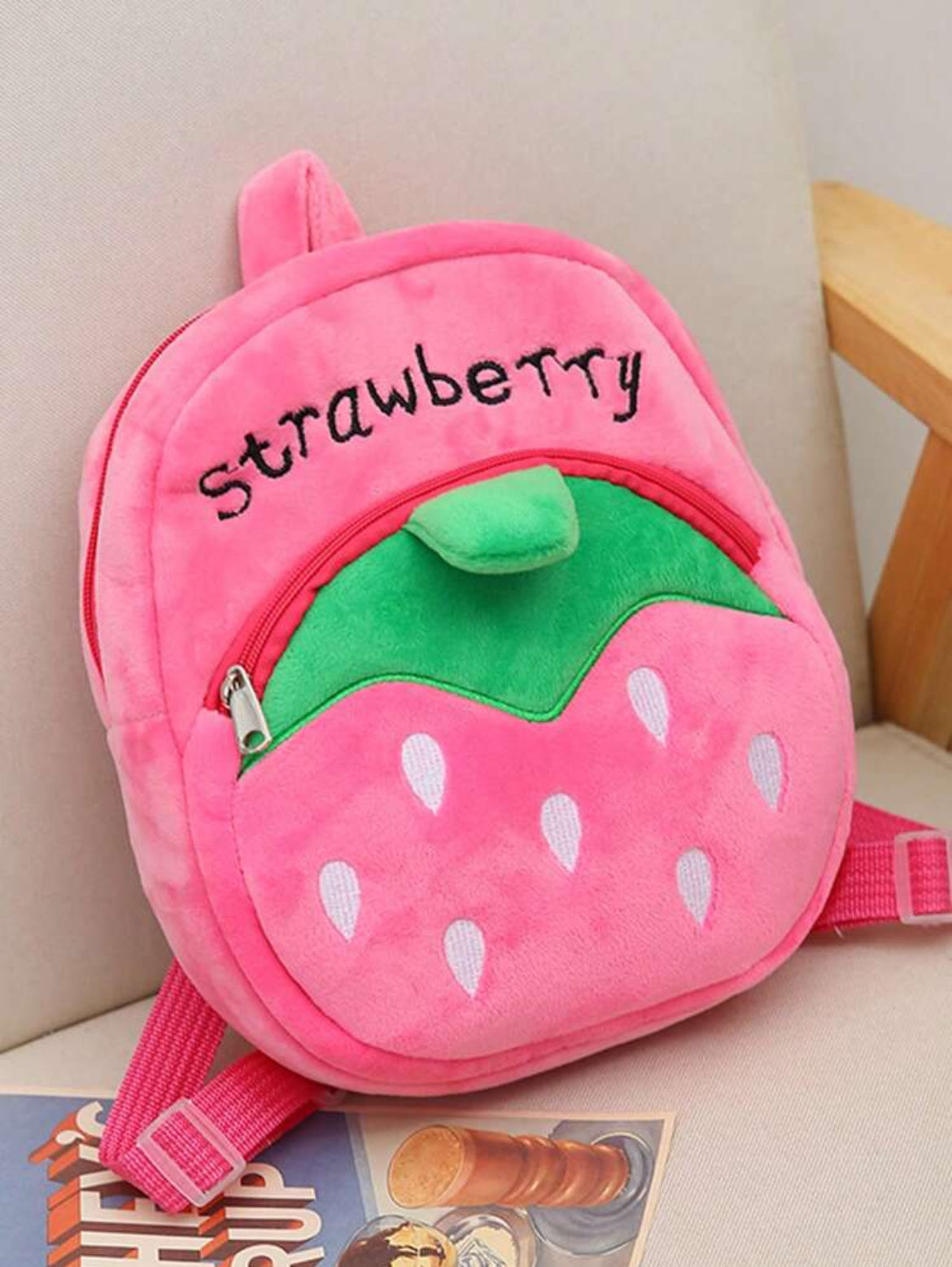 Plush Small School Bag