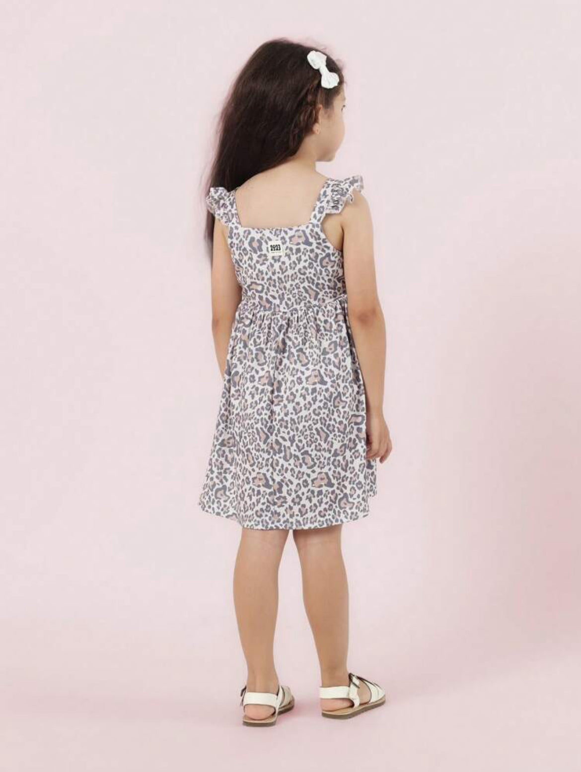 SUMWON Ruffle Sleeve Summer Dress.