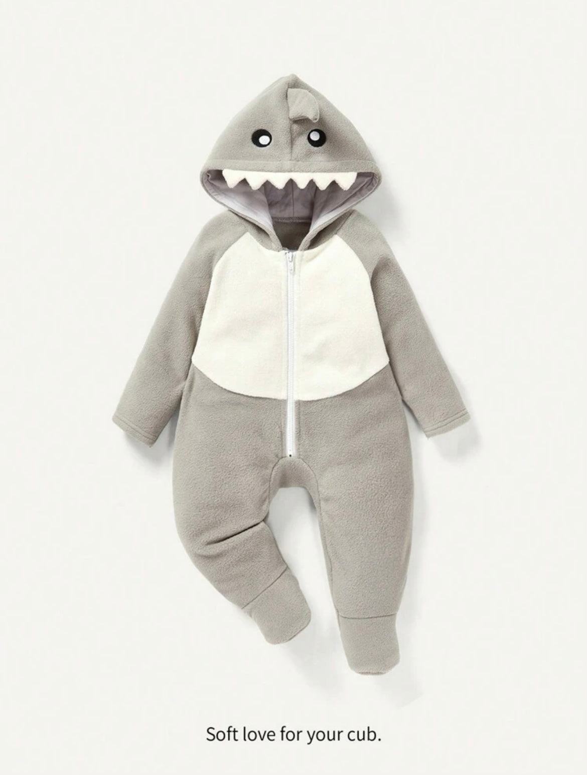 Baby Boy/Girl Hooded Jumpsuit