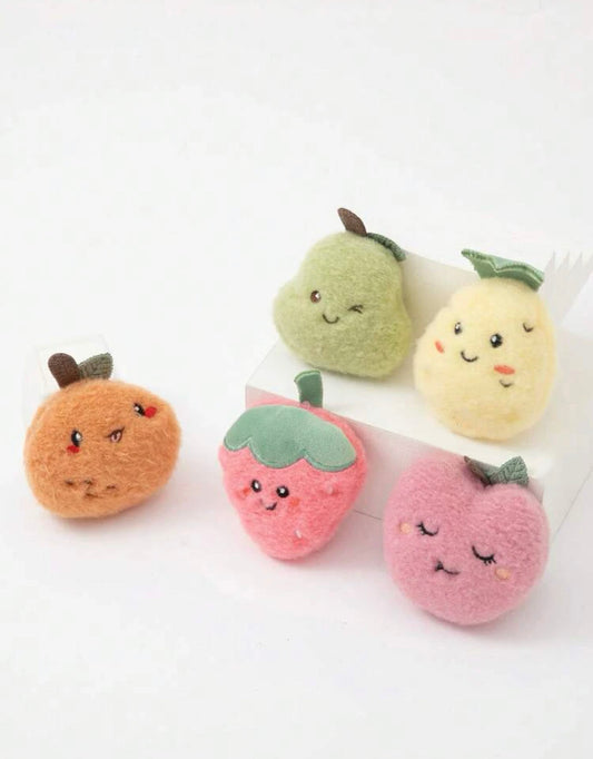 1 Pc Cartoon Fruit Design Toy