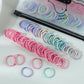 200Pcs Girls Elastic Hair Ties