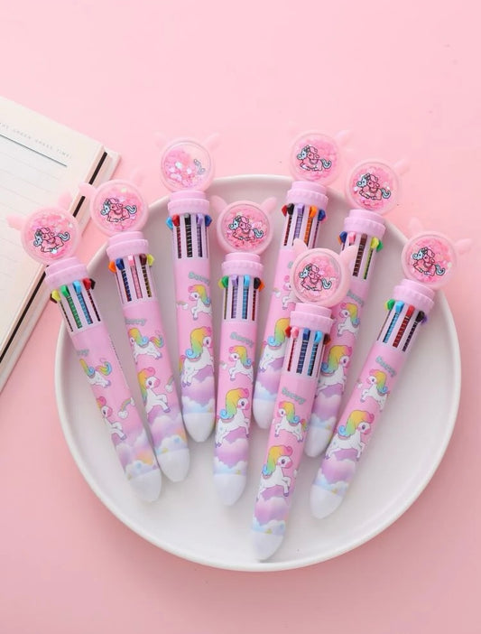 1 Pc Random Cartoon Graphic Ballpoint Pen