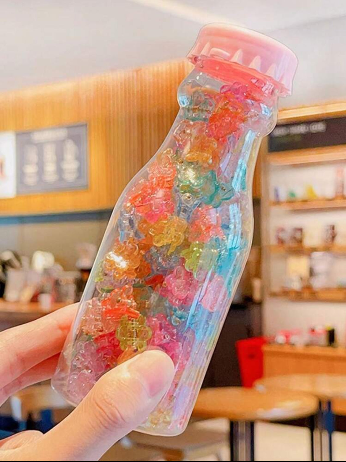 150Pcs/Bottle Colorful Hair Clips