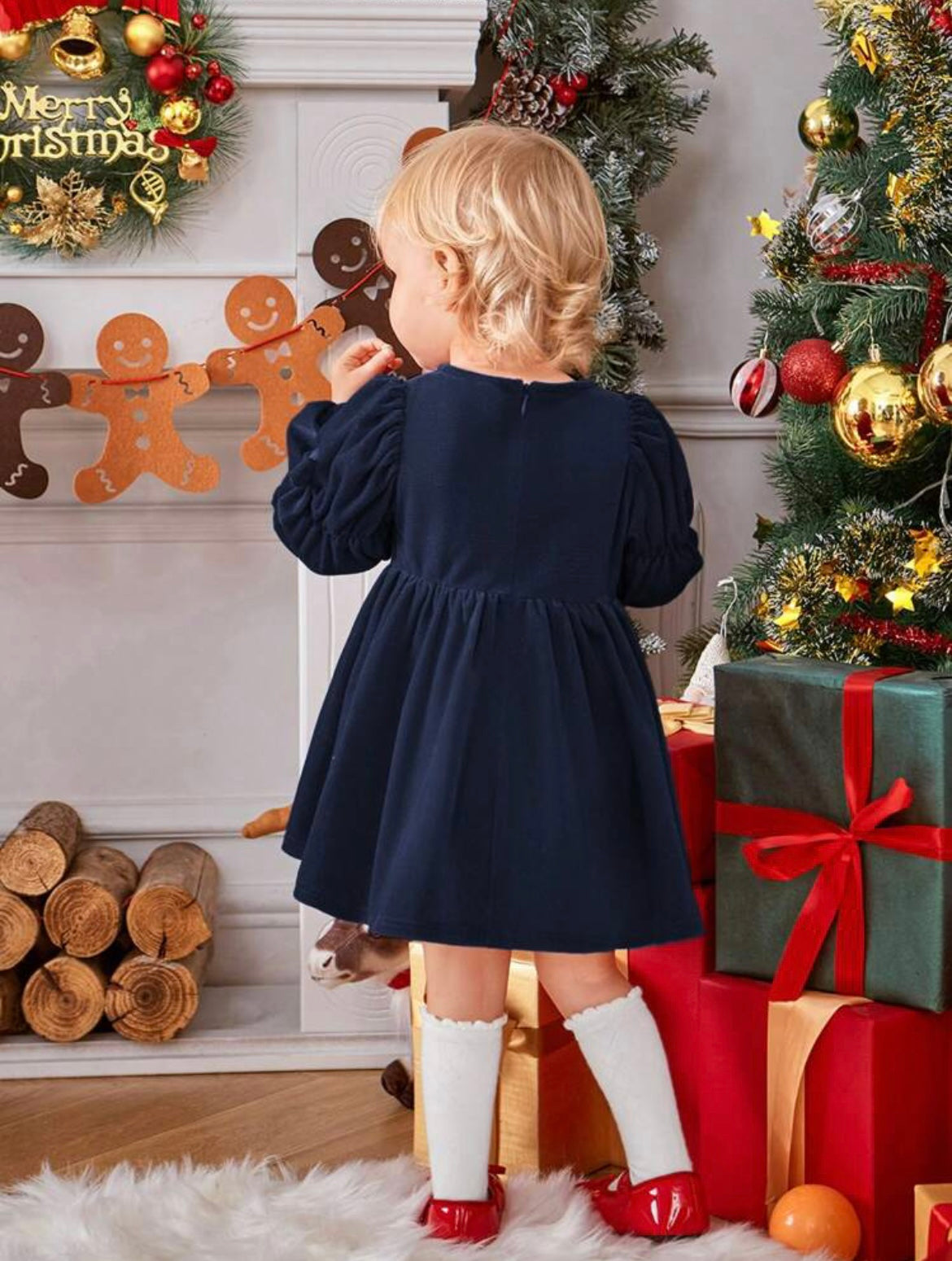 Baby Girl Bow Front Dress