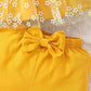 SHEIN Baby Girls' Casual Solid Color Sleeveless Top & Elastic Waist Long Pants Set