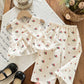 Summer Floral Ruffled Sleeveless Top & Elastic Waist Pant Set