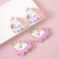 4pcs/Set Kids' Unicorn Design Hair Clips