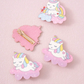4pcs/Set Kids' Unicorn Design Hair Clips